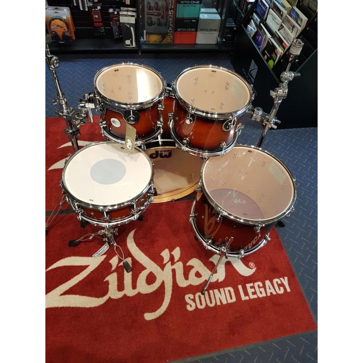 Drum Shop Sale On Now! DW Design Series 5 Piece Drum Kit Shell