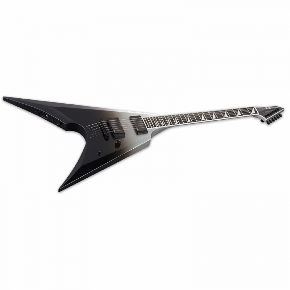 Guitar Shop | Sale On Now! | ESP E-II ARROW IN BLACK SILVER FADE NECK