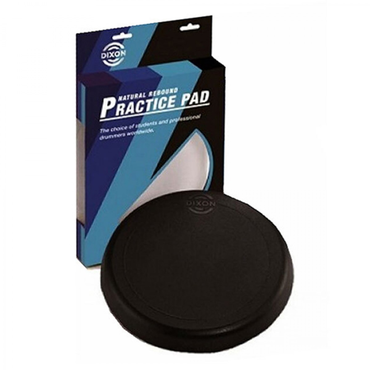 Drum Shop Sale On Now! Dixon 12 Rubber Drum Practice Pad in Black