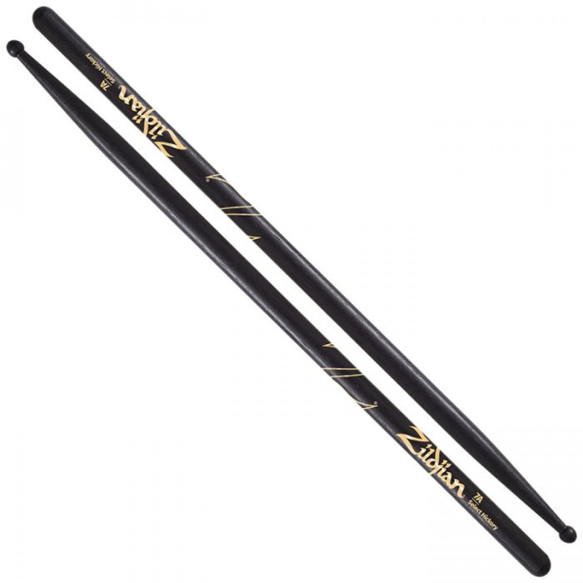Drum Shop Sale On Now! Zildjian Hickory 7A Black Drumsticks