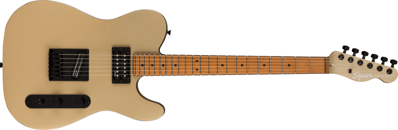 Squier Contemporary Telecaster® RH, Roasted Maple Fingerboard, Shoreline Gold