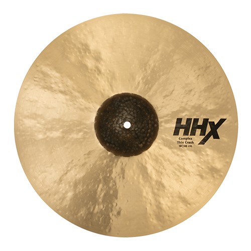 Sabian 18” HHX Complex Thin Crash Cymbal - 11806XCN