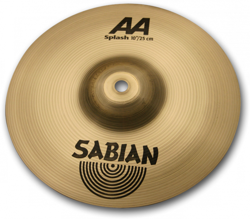 SABIAN – AA 10" SPLASH CYMBAL – NATURAL FINISH