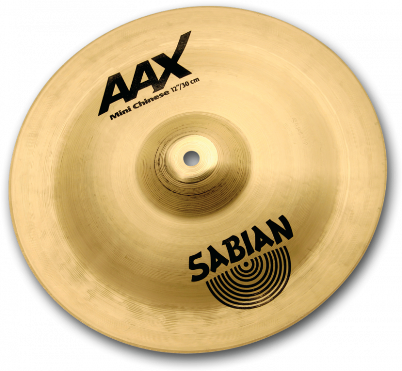 SABIAN AAX 14" MINI CHINESE CYMBAL NATURAL FINISH - 21416X