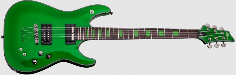Schecter SCH221 Kenny Hickey C-1 EX S Signature Guitar - Steele Green