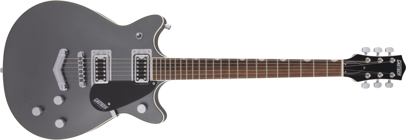Gretsch G5222 Electromatic® Double Jet™ BT with V-Stoptail, Laurel Fingerboard London Grey