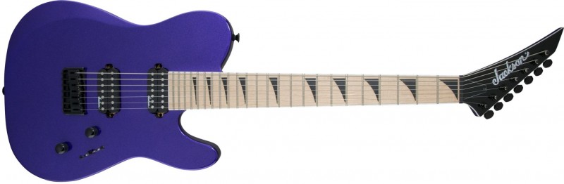 Jackson X Series TY2-7 HT Telly, Maple Fingerboard, Pavo Purple