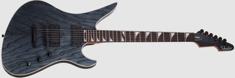 Schecter SCH3964 Avenger Standard Electric Guitar - Charcoal Satin