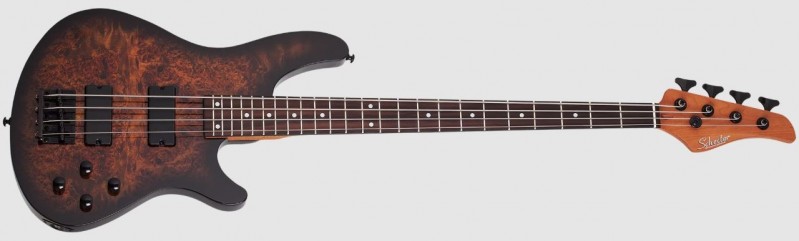 Schecter SCH3970 C-4 Standard Electric Guitar - Tobacco Burl