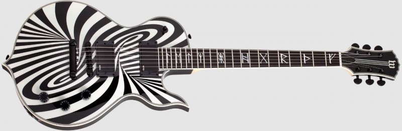 Schecter SCH4541 Wylde Odin Grail Signature Guitar - Blizzard Vintage White