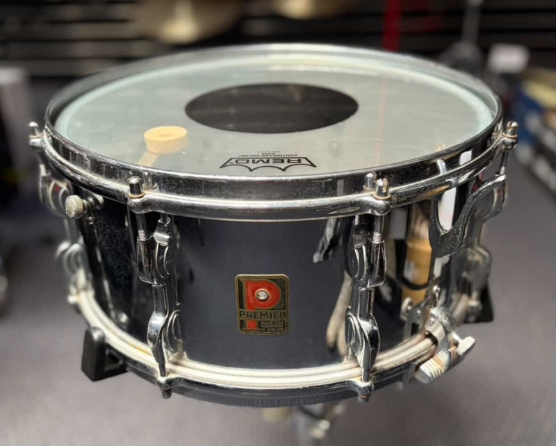 Premier Royal Ace 14"x6.5” 1960s Chrome over brass Snare - Pre Loved (RARE!)