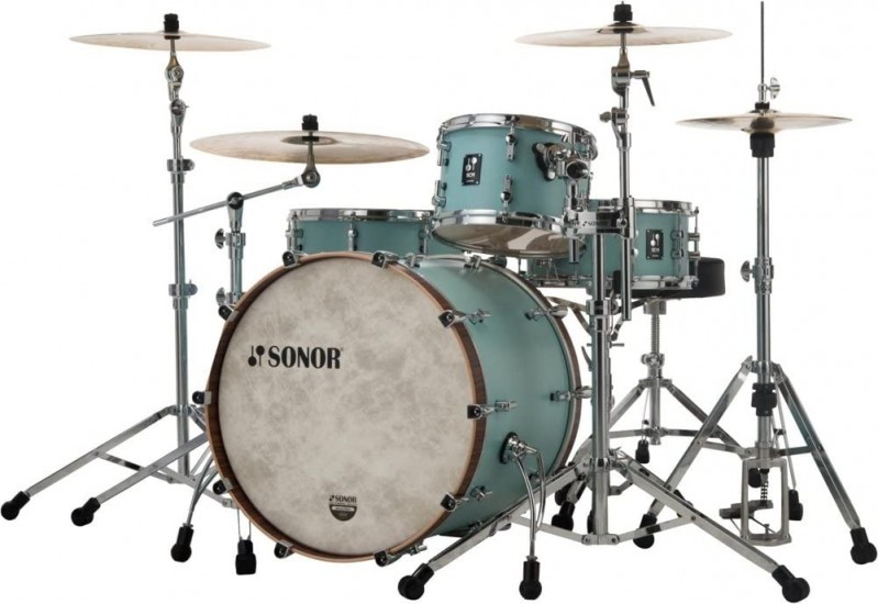 SQ1 322 Shell Set NM Cruiser Blue with Sonor SQ1 14' Snare Drum