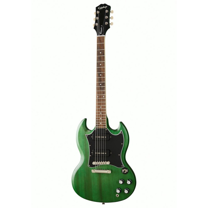 EPIPHONE SG CLASSIC WORN P90S  INVERNESS GREEN