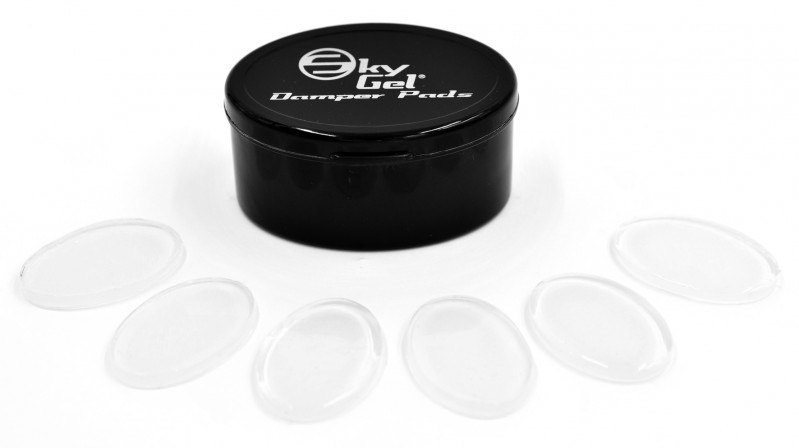 SKYGEL - Drum Damper Pads - Clear (Pack of 6)