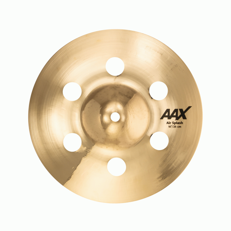 SABIAN AAX 10" AIR SPLASH CYMBAL BRILLIANT FINISH - 21005XAB