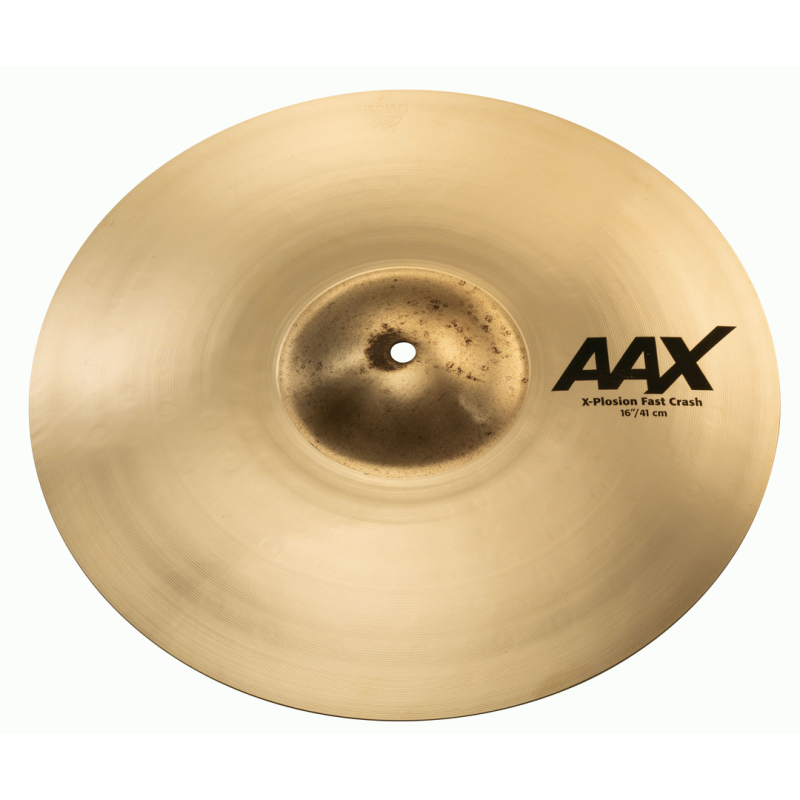 SABIAN AAX 16" X-PLOSION FAST CRASH CYMBAL BRILLIANT FINISH - 21685XB