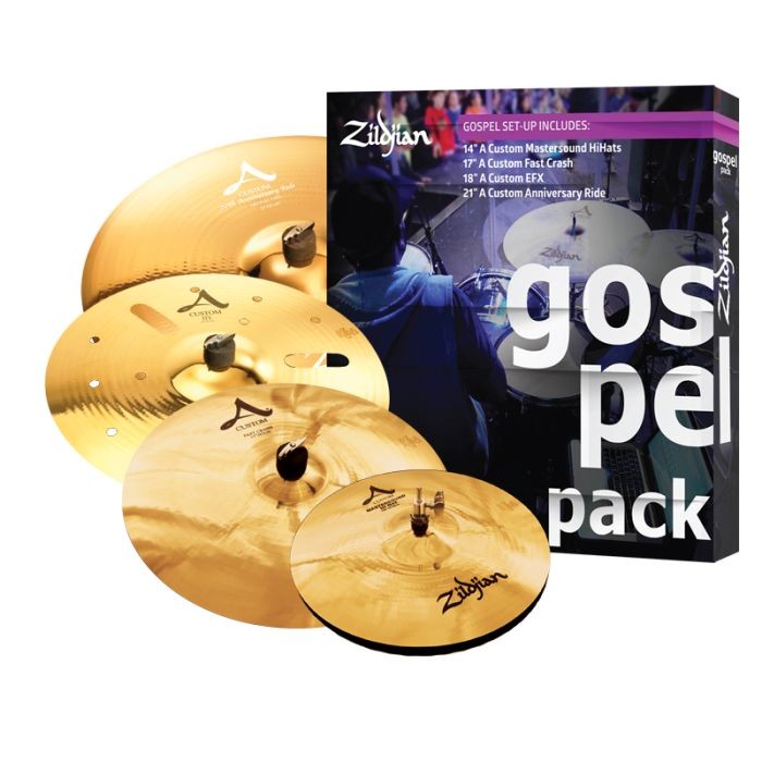 Zildjian AC0801G A Custom Gospel Cymbal Set