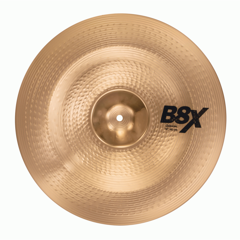 SABIAN – B8X 18" CHINESE CYMBAL – NATURAL FINISH