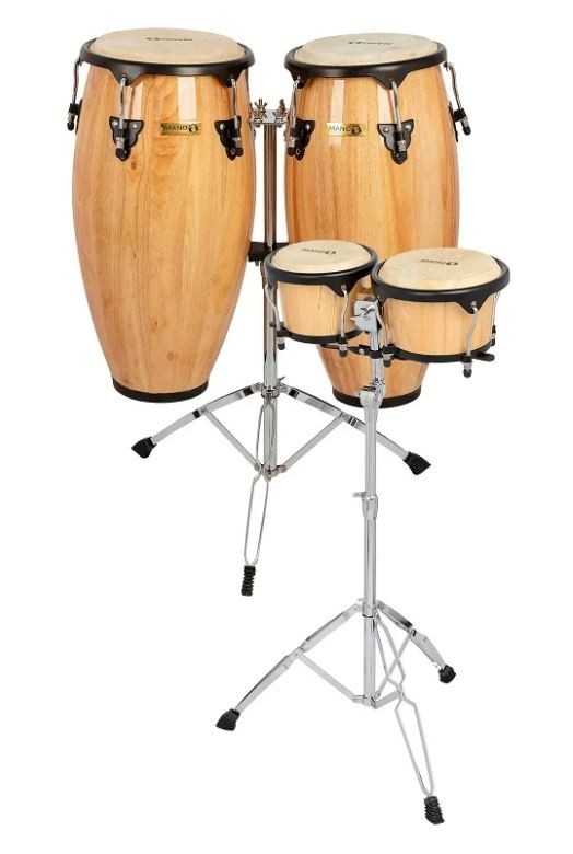Mano Percussion Bongo / Conga & Stand Package