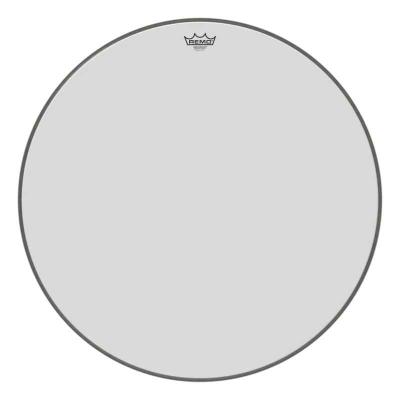 Remo BR-1222-00 22" Ambassador Smooth White Bass Drum Head Skin