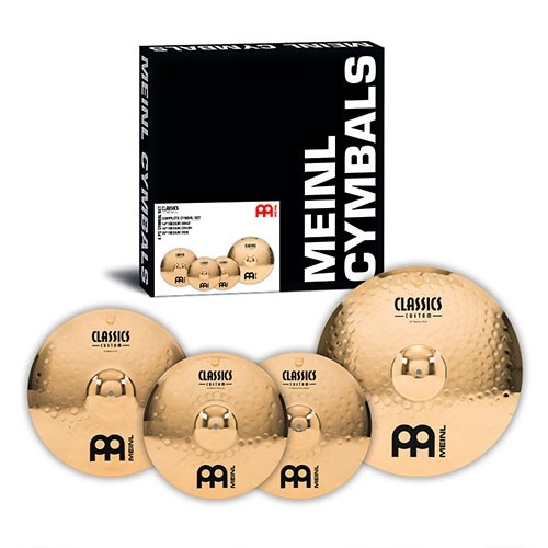 Meinl Classics Custom Brilliant Complete Cymbal Set Pack 14"/16"/20" - CC141620
