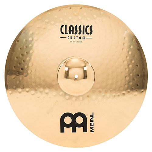 Meinl Classics Custom Brilliant 22" Powerful Ride Cymbal - CC22PR-B