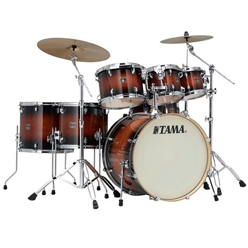 Tama Superstar Classic 7 Piece Drum Kit with Hardware - Mahogany Burst