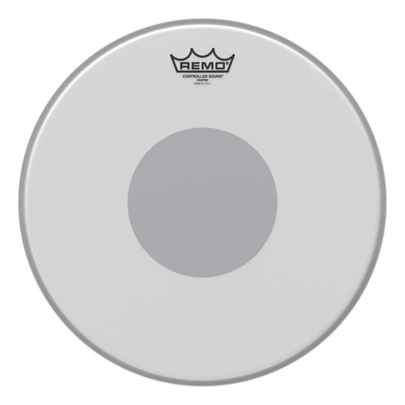 Remo CS-0112-10 12" Controlled Sound Coated Bottom Black Dot Drum Head Skin