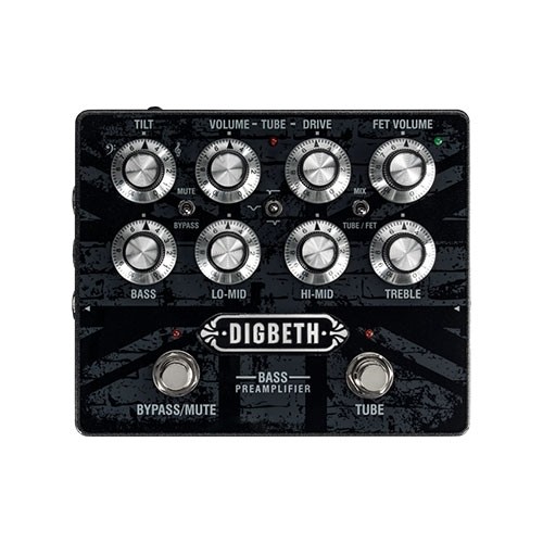 Laney Digbeth DB-PRE Bass Guitar Pre Amplifier Pedal
