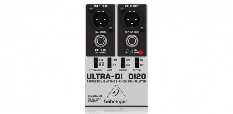 Behringer ULTRA-DI DI20 DI Box