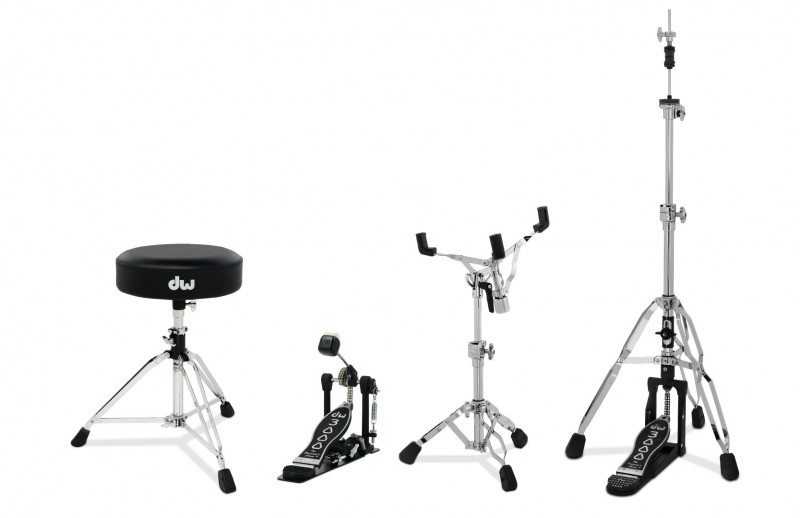 DW 3000 Series Hardware Pack, 4 Piece Single Pedal