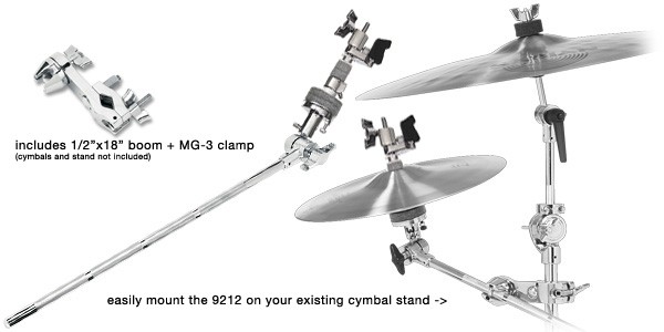 DW BOOM CYMBAL ARM WITH ADJUSTABLE HI-HAT – DWSM9212