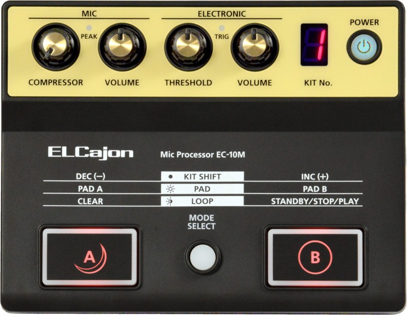 Roland EC-10M Electronic Layered Cajon Mic Processor