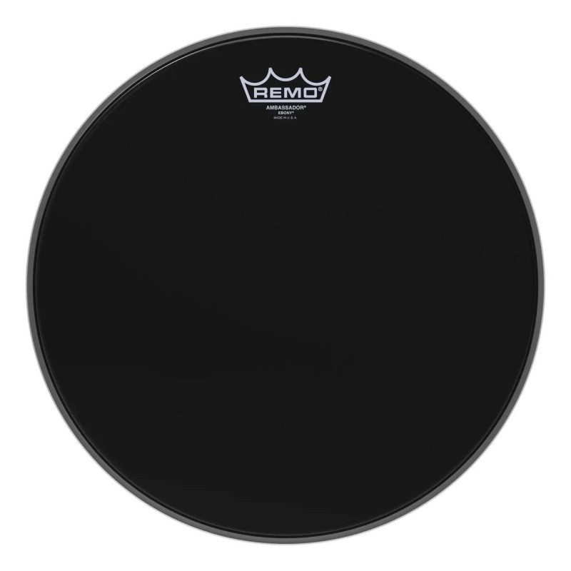 Remo ES-0008-00 8" Ebony Ambassador Drum Head Skin