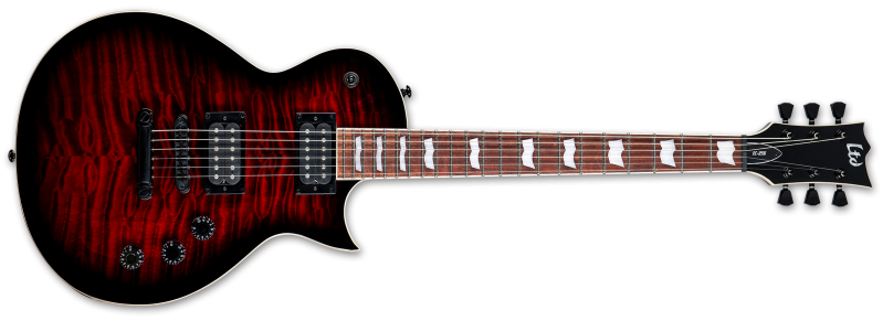 ESP LTD EC-256 QM See Thru Black Cherry