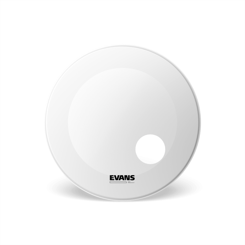 Evans BD22RGCW EQ3 Resonant Coated White Bass Drum Head Skin 22"
