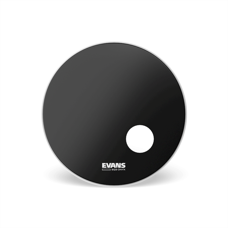 Evans BD26RONX ONYX Resonant Bass Drum Head Skin 26"