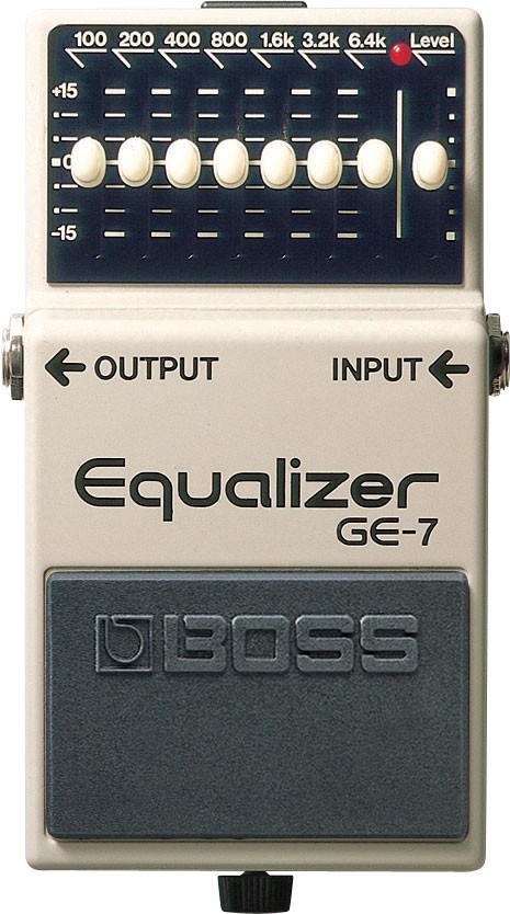 BOSS – GE-7 EQUALIZER PEDAL