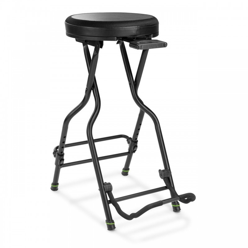 GRAVITY GFGSEAT1 SEAT WITH BUILT IN GUITAR STAND