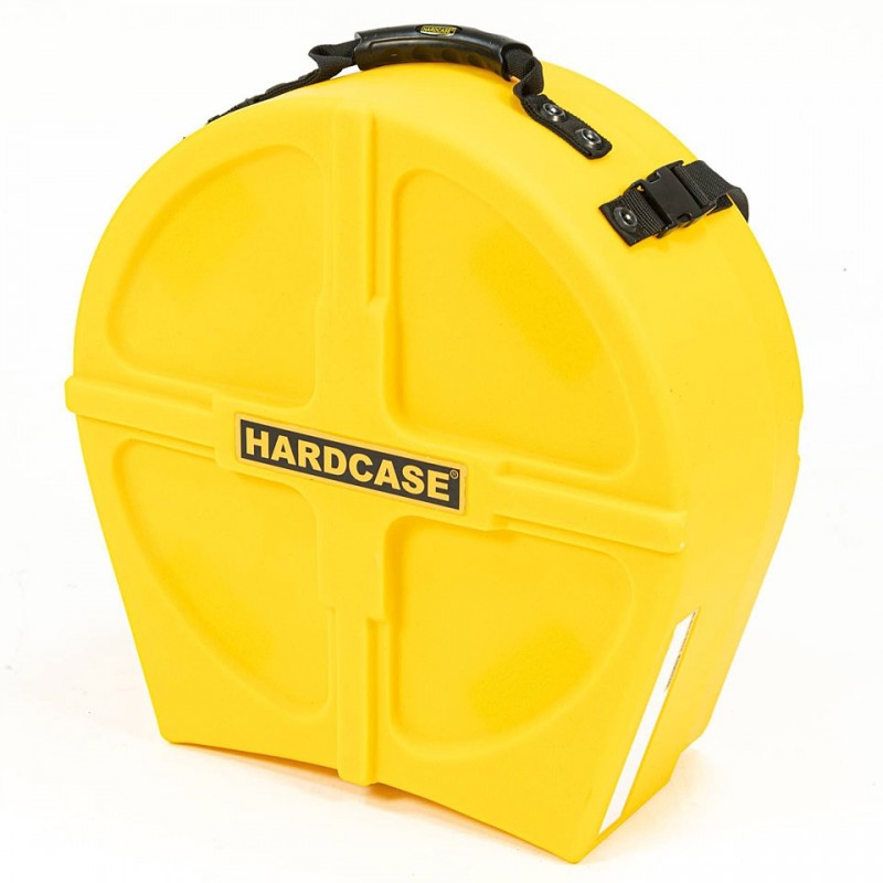 HARDCASE – LINED YELLOW 14" SNARE CASE