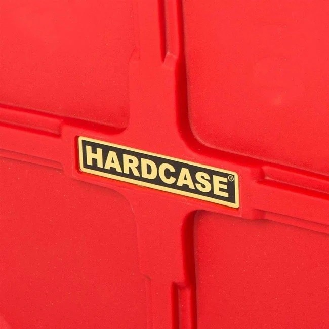 HARDCASE – LINED RED 14" FLOOR TOM CASE