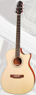 CRAFTER – HT SERIES ORCHESTRAL ACOUSTIC/ELECTRIC GUITAR