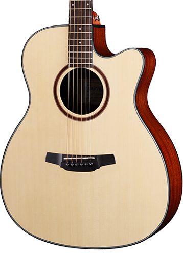 CRAFTER HT250CE/N ORCHESTRA ACOUSTIC GUITAR INCLUDES FREE GIGBAG