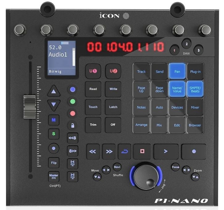 ICON P1-Nano DAW Control Surface w/ 8 Encoders