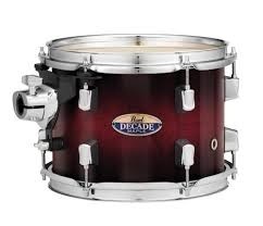 Pearl Decade Maple 12x8 Tom Tom Gloss Deep Red Burst - SAVE $120 OFF RRP !!!