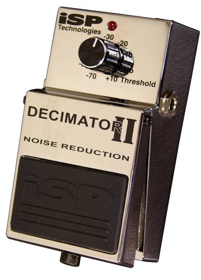 ISP Decimator II Noise Gate Reduction Pedal