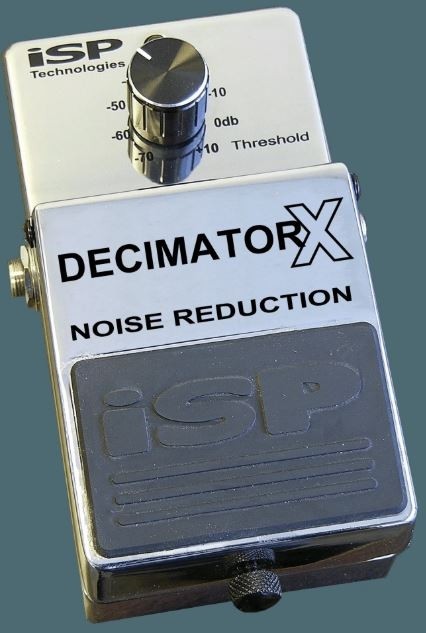 ISP DECIMATOR X Noise Reduction Pedal - Ultimate Noise Reduction Solution