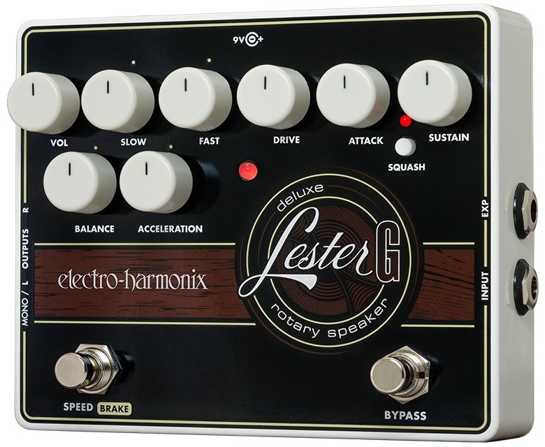 ELECTRO-HARMONIX – EHX – LESTER-G DLX EFFECTS PEDAL – DELUXE ROTARY SPEAKER