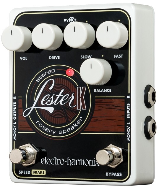 ELECTRO-HARMONIX – EHX – LESTER-K EFFECTS PEDAL – STEREO ROTARY SPEAKER