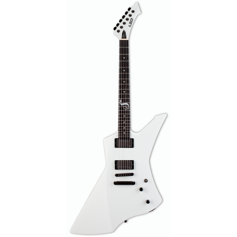 LTD JAMES HETFIELD SIGNATURE SNAKEBYTE WHITE